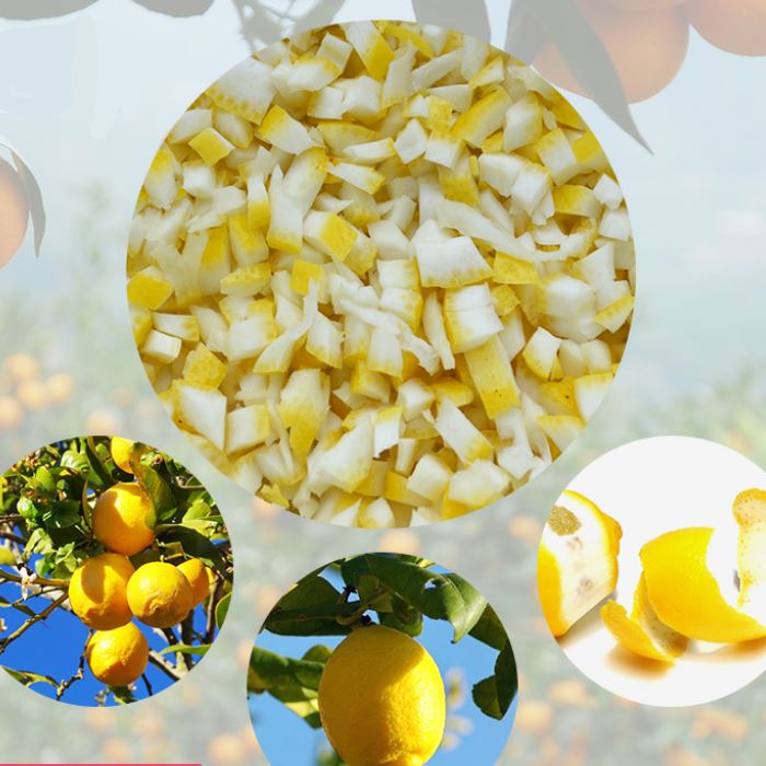 Diced Lemon Peel